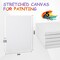 Stretched Canvas for Painting, 5 Pack 8x10 Canvas Value Pack, Primed Acid-Free Cotton Blank Canvas, Paint Canvases for Oil & Acrylic Paint.